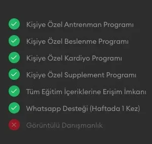 6 Haftalık Uzaktan Danışmanlık Paketi